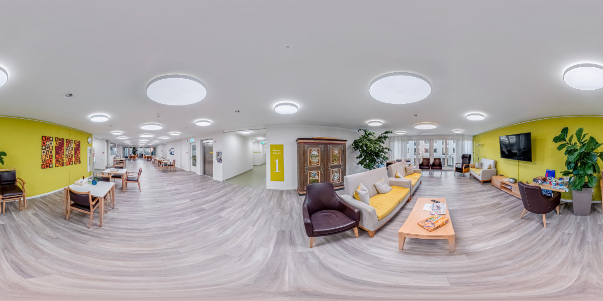 Interaktive Hotspots in 360° Rundgängen